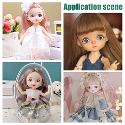 2 пара 2-х цветных пластиковых безопасных глаз для поделок&nbsp;DIY-WR0004-38