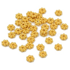 Perles en alliage perles d'espacement marguerite&nbsp;LF1249Y-01G-RS