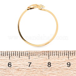 Открытые кольца манжеты из нержавеющей стали 304 RJEW-D337-01A-G