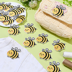 Bienen computergesteuertes Sticktuch zum Aufbügeln/Aufnähen&nbsp;PATC-WH0002-131