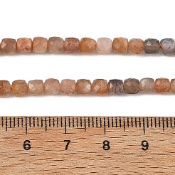 Natürliche Multi-Mondstein-Perlenstränge&nbsp;G-D103-C01