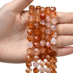 Натуральный красный агат бисер нитей G-Z119-A02-03