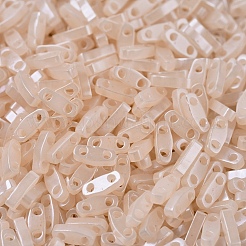 MIYUKIクォーターティラビーズ  日本製シードビーズ  2穴  （qtl2365)アンティークレースセイロン  5x1.2x1.9mm  穴：0.8mm  約480PCS /ボトル  10 G /ボトル&nbsp;SEED-JP0008-QTL2365