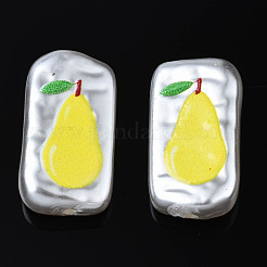 3d печатные бусины из абс-пластика с имитацией жемчуга KY-S163-432