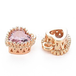 Adornos de latón micropavé de circonia cúbica&nbsp;KK-S356-773K