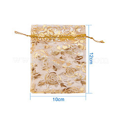 Розы из органзы мешки печатается OP-PH0002-01