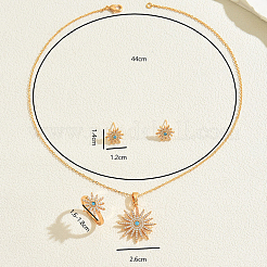 Комплекты из латунных серег-гвоздиков BP3257