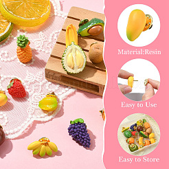 16 шт. 16 стиля булавки из сплава смолы для лацканов одежды рюкзака JEWB-CJ0001-59