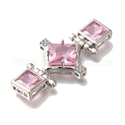 Реечное покрытие латунь микро паве кубический цирконий застежка KK-H485-37P