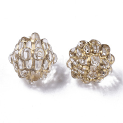 Металлизированный прозрачные акриловые шарики&nbsp;X-PACR-N008-02