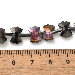 Гальванические стеклянные бусины&nbsp;EGLA-F163-01-HP03