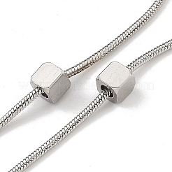 Браслеты из многорядной цепочки из нержавеющей стали 201&nbsp;BJEW-H618-20P