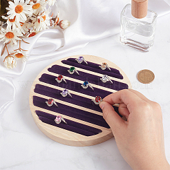 Стойки для деревянных колец на 6 слот&nbsp;RDIS-WH0011-30