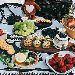 1 набор бумажных фигурок для торта&nbsp;DIY-CN0003-21A