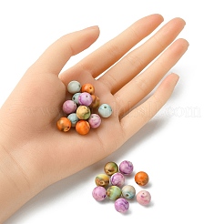 Выпечка краски акриловые бусины MACR-YW0002-69