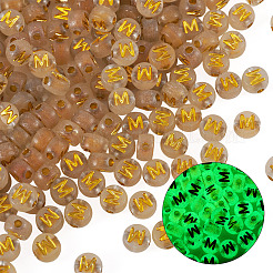 50g leuchtende transparente Acrylperlen&nbsp;OACR-TAD0001-01M