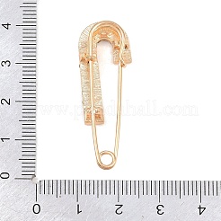 Broches épingles de sûreté en strass cristal&nbsp;JEWB-A040-01A-G