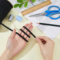 80 ярд плоский эластичный шнур из полиэстера EW-WH0015-03B