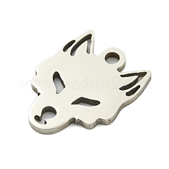 Не тускнеющие подвески из нержавеющей стали 201&nbsp;STAS-M015-12P