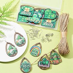 Наборы для изготовления украшений/подвесок ко Дню святого Патрика своими руками&nbsp;DIY-FS0005-53