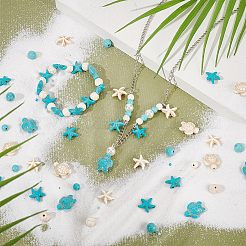 8 стиль синтетические бирюзовые бусины из драгоценных камней TURQ-AR0001-32