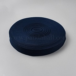 50ヤードのポリコットンリボン  バッグストラップ作り  プルシアンブルー  1-1/2インチ（38mm）&nbsp;OCOR-WH0077-110A-01