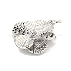 Стойки обшивки латунь микро проложить Циркон подвеску KK-C059-01P