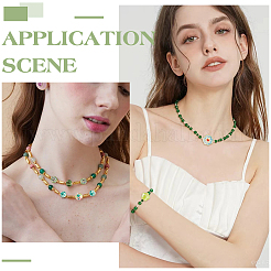 Фарфоровые бусины ручной работы&nbsp;PORC-ME0001-15