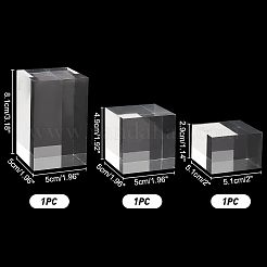 3шт 3-х стилевая акриловая подставка для дисплея ODIS-OC0001-34