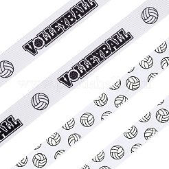 2 рулон 2 стилей полиэстеровая спортивная лента с принтом в виде мяча для шитья и украшения OCOR-GF0004-32A