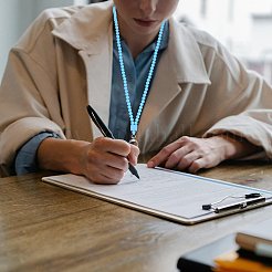 Силиконовые шейные ремни для удостоверений личности с бисером&nbsp;NJEW-SW00025-03