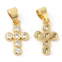 Стойки обшивки латунь микро проложить Циркон подвеску&nbsp;KK-R143-12G