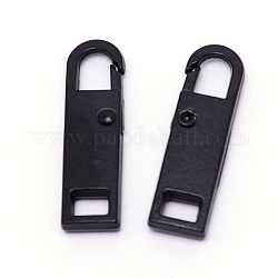 Accessori per linguette di ricambio in lega di zinco, per valigia bagaglio zaino giacca borse cappotto, colore canna di fucile opaco, 30x9x4mm, Foro: 3 mm e 5 mm
