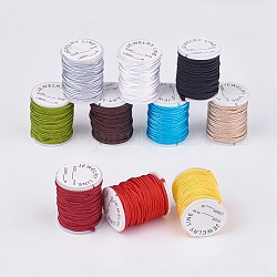 Nylon Thread, Mixed Color, 2.5x1mm, about 3.28 yards(3m)/roll
