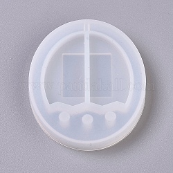 Shaker Mold, DIY Quicksand Jewelry Silicone Molds, Resin Casting Molds, For UV Resin, Epoxy Resin Jewelry Making, Game Console, White, 62x51.5x8.5mm