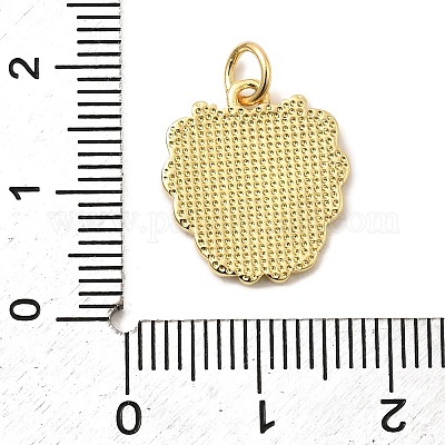 Латунь эмаль подвески KK-A268-15G-03-1