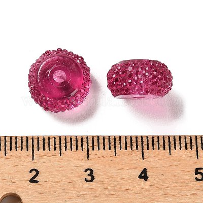 Прозрачные бисеры из смолы RESI-B020-08D-1