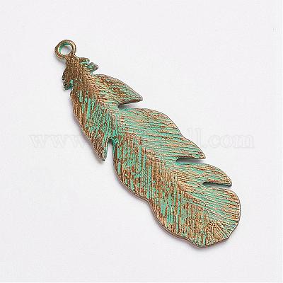 Сплавочные подвески тибетского стиля&nbsp;PALLOY-F187-43ABG-1