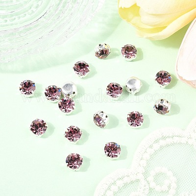 Preciosa® maxima crystal в пришивной чашке X-PRC-SS39-20020-S-1