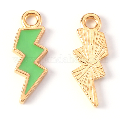 Pendentifs d'émail en alliage&nbsp;LS-ENAM-N054-025G-1