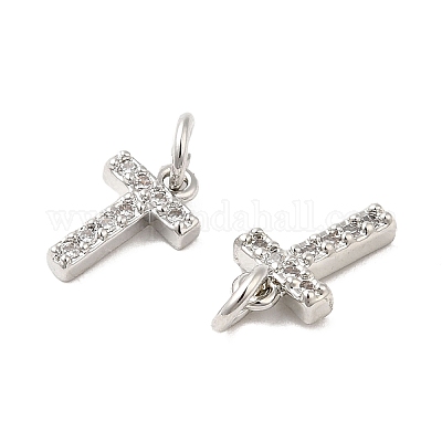 Латунь микро проложит класс Aaa кубического циркония подвески ZIRC-P067-11P-T-NR-1