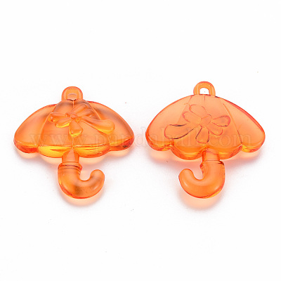 Прозрачные акриловые подвески TACR-T024-01B-921-1