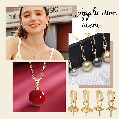 48 шт. 4 шт. дужки для колышков из нержавеющей стали 304 DIY-AB00035-1