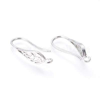 Латунные крючки для сережек KK-G374-11P-1