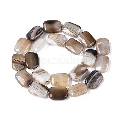 Природный агат бисер нитей G-N356-03A-03-1