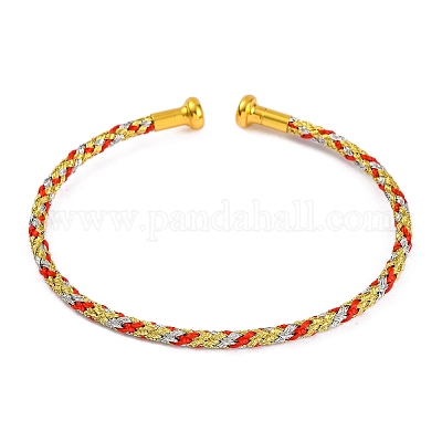 Изготовление браслета из плетеной проволоки из углеродистой стали MAK-A017-B37-1