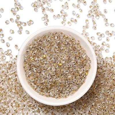 Бусины-капли miyuki 3.4 мм X-SEED-MY04-DPF35-1