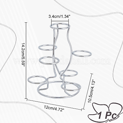 Железные подставки для пасхальных яиц с 7 слотом ODIS-WH0058-21A-P-1