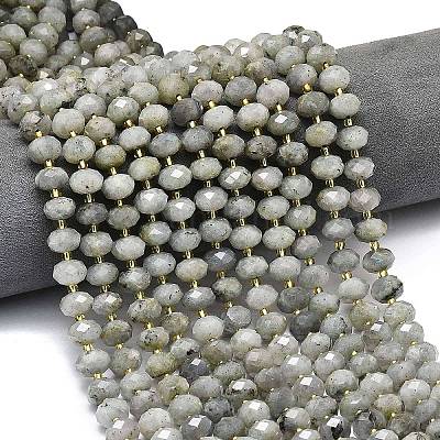 Природные лабрадорита бисер нитей G-P573-A55-01-1