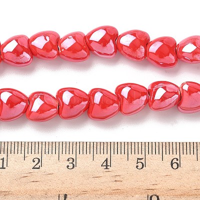 Фарфора ручной работы бисер нитей PORC-Z002-02-1